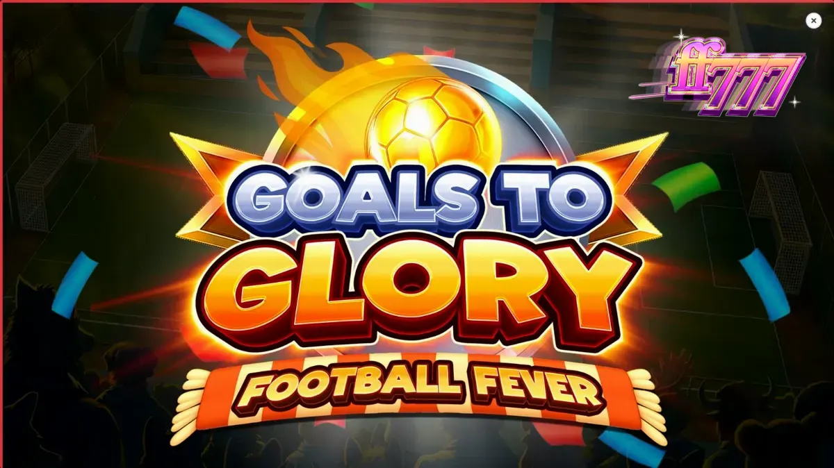 Personagens animais jogando futebol no slot Goals to Glory Football Fever